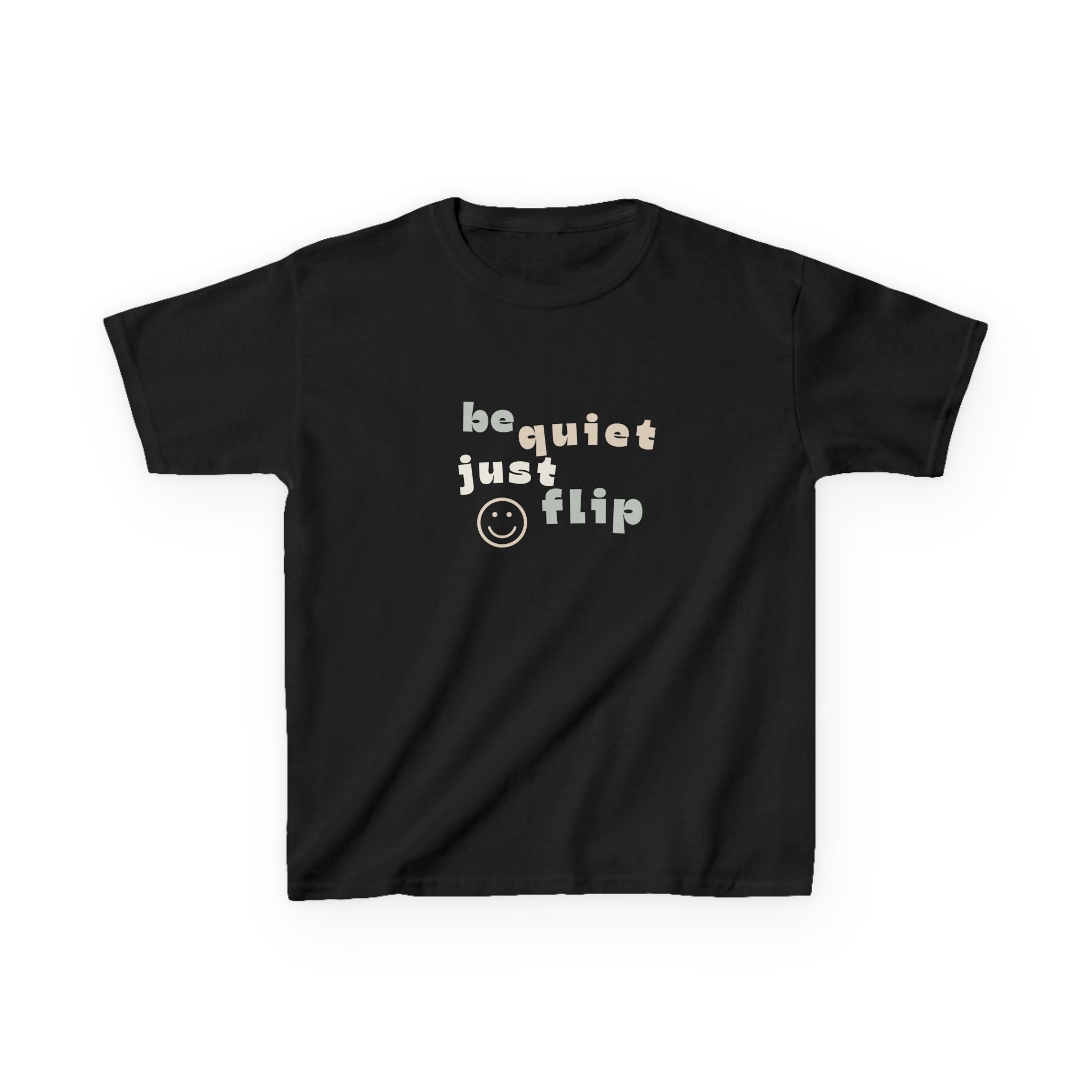 Be Quiet Just Flip Light Kids Tee