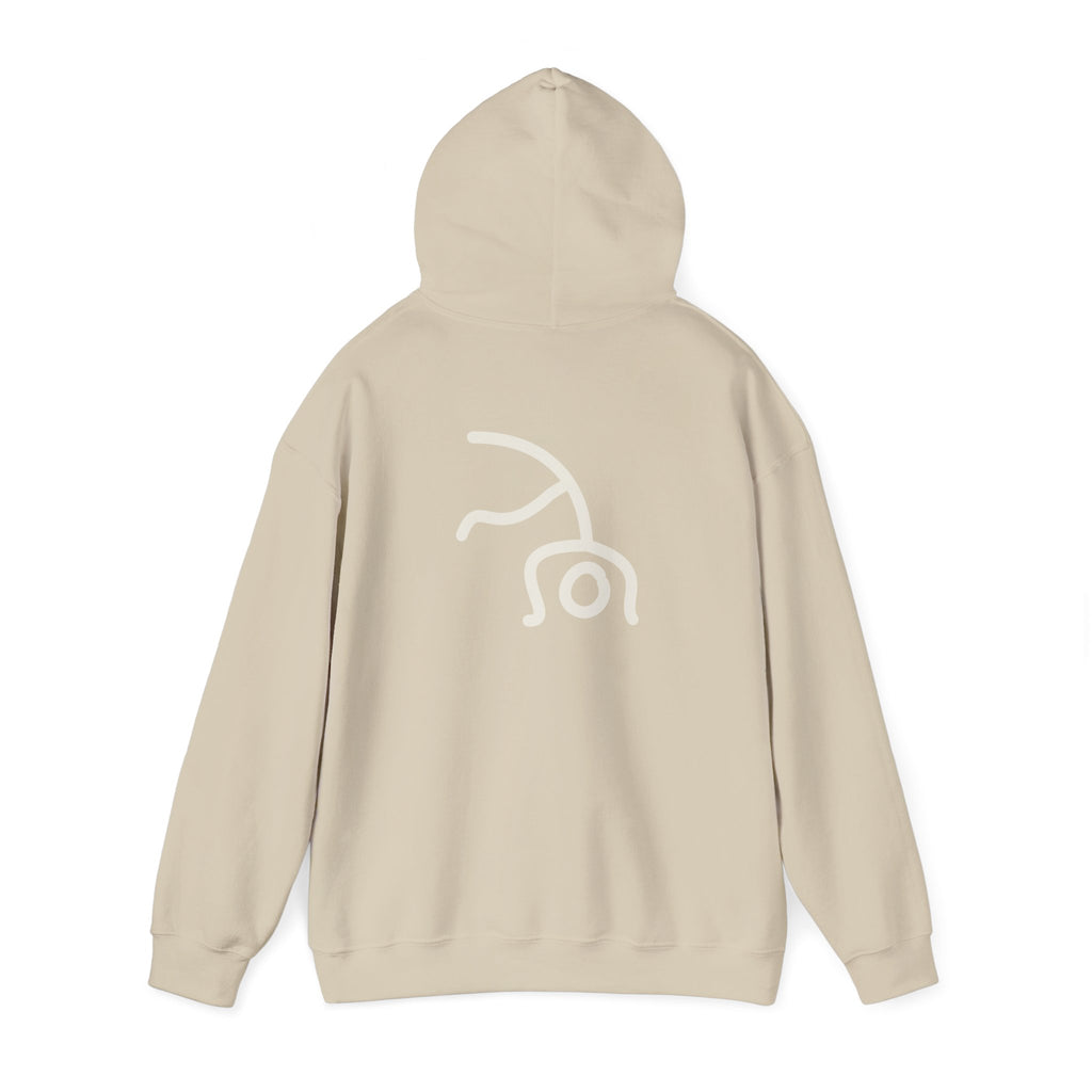 Flippin' Cartwheel - Beige - Adult Hoodie