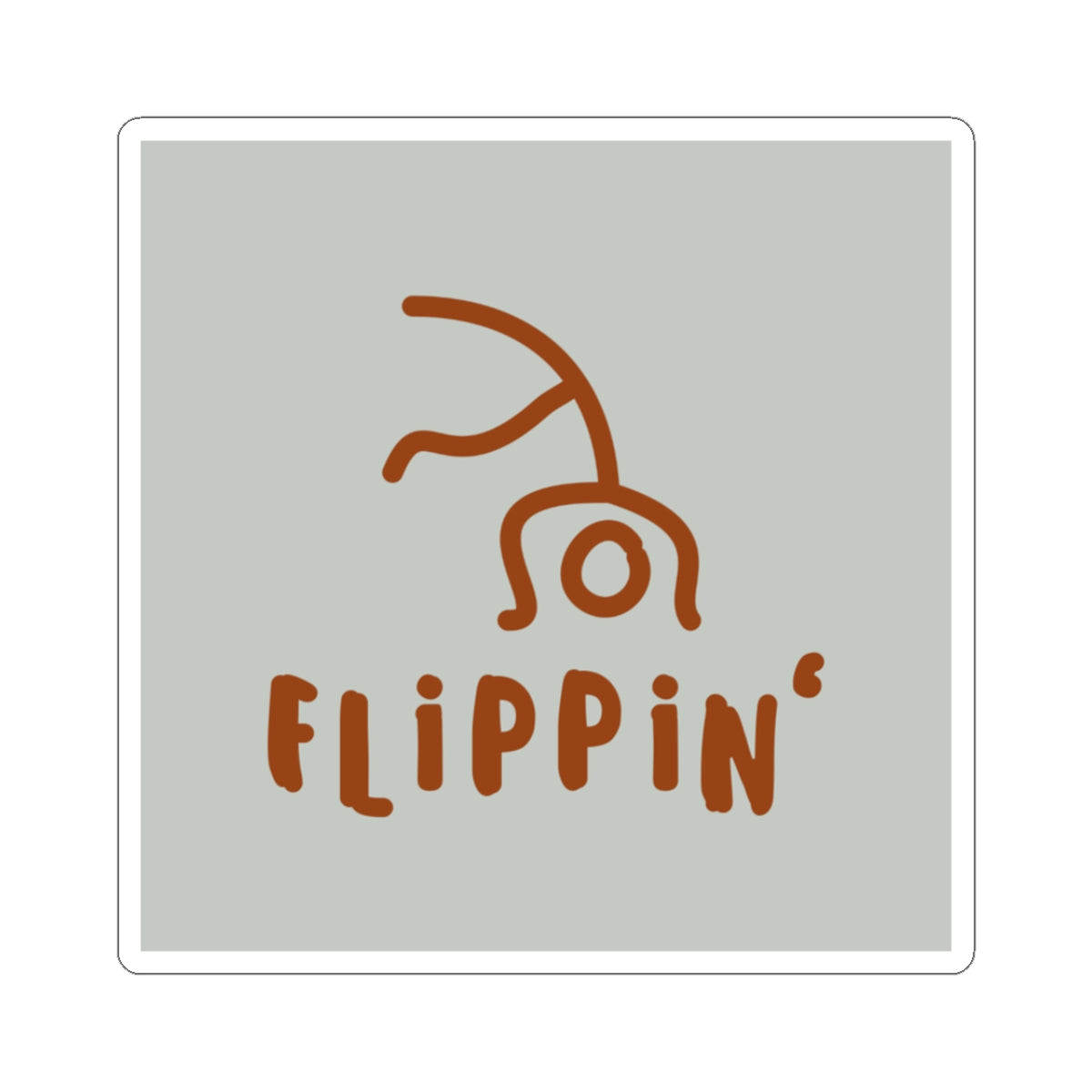Flippin' Cartwheel Sticker
