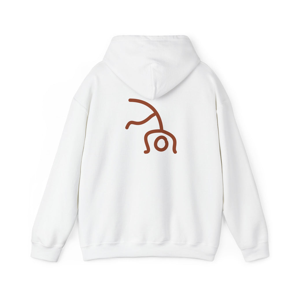 Flippin' Cartwheel - Red - Adult Hoodie
