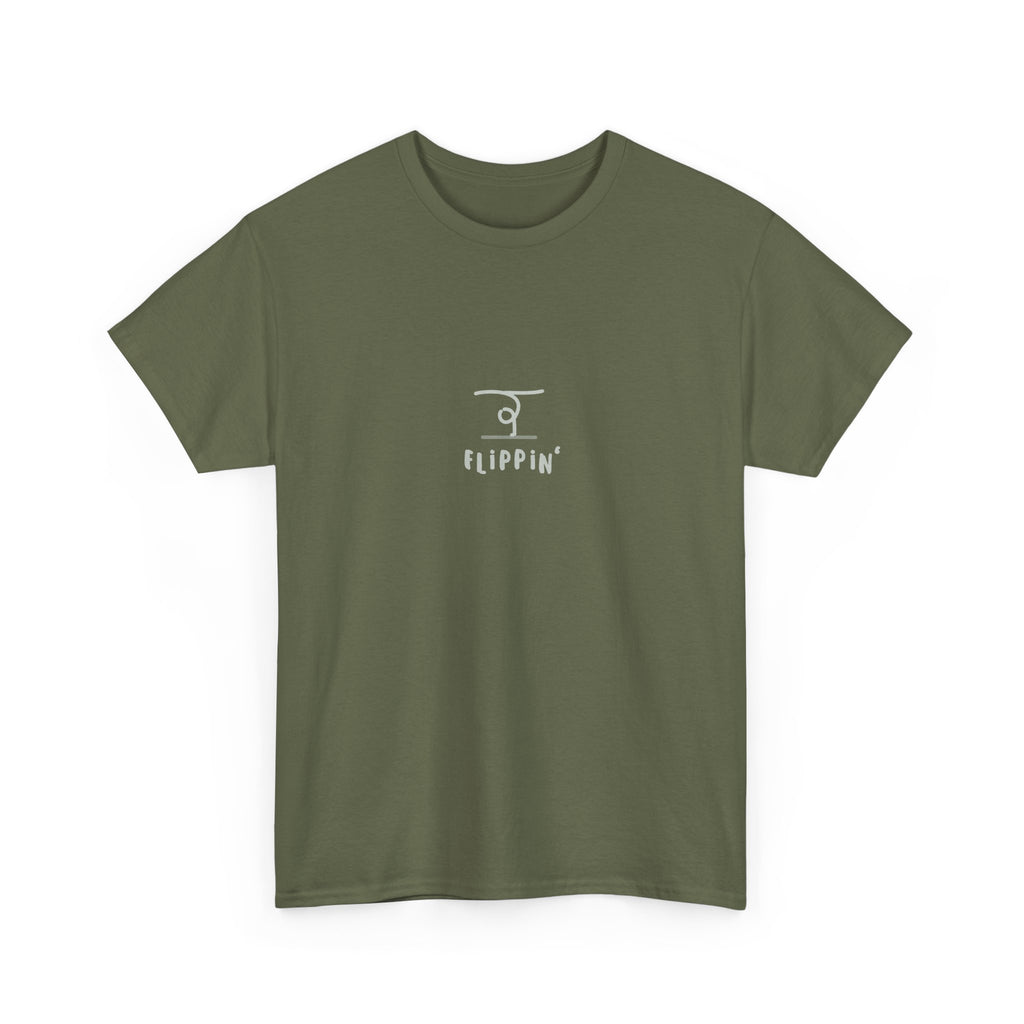 Flippin' Beam - Green - Adult Tee