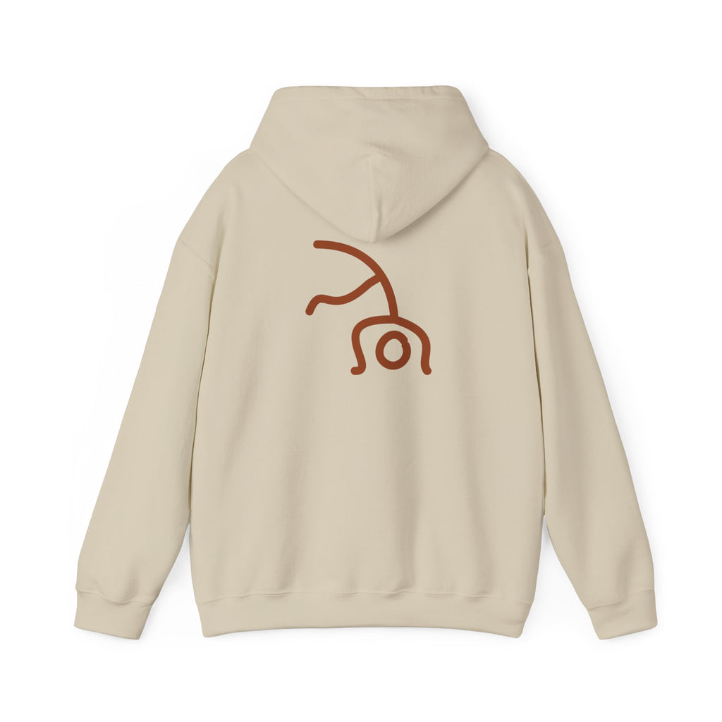 Flippin' Cartwheel - Red - Adult Hoodie