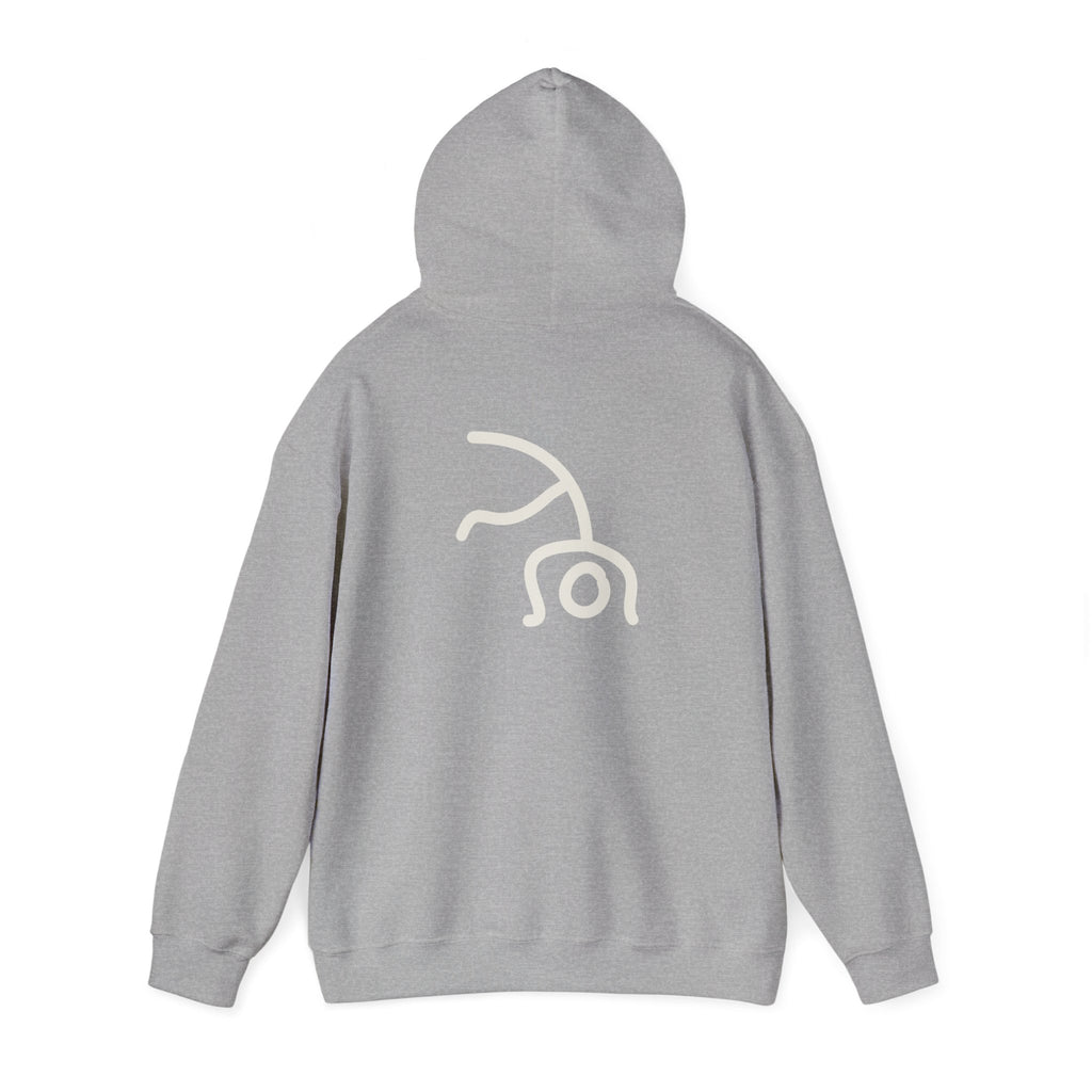 Flippin' Cartwheel - Beige - Adult Hoodie