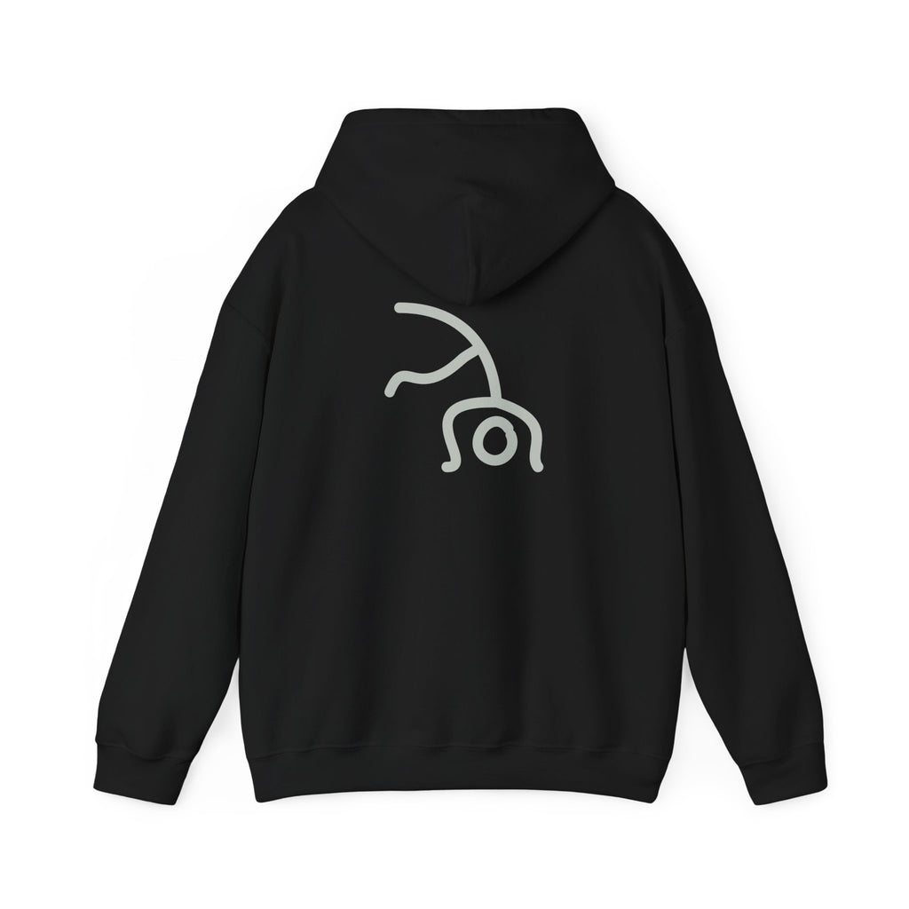 Flippin' Cartwheel - Green - Adult Hoodie