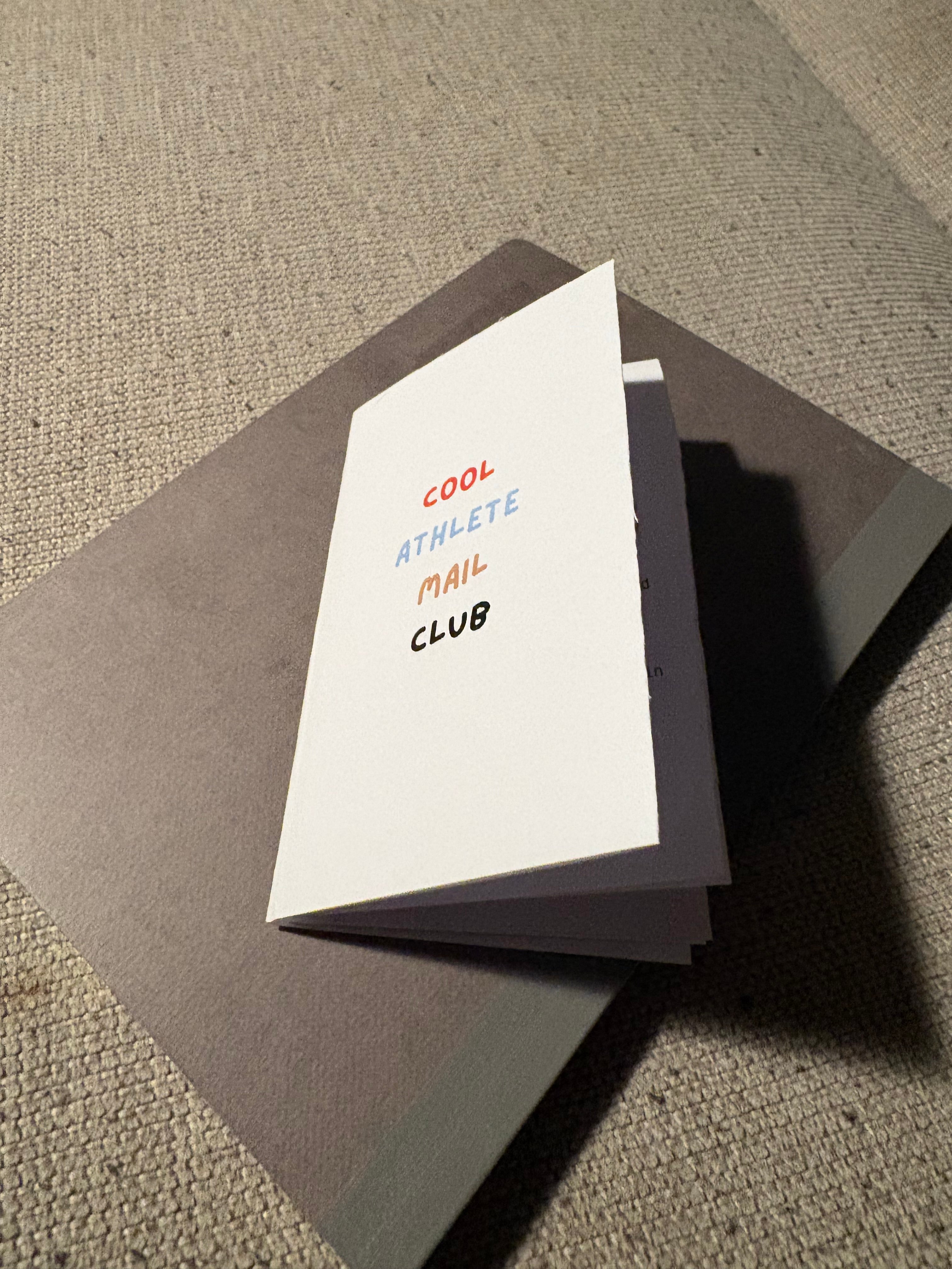 Cool Athlete Monthly Mail Club